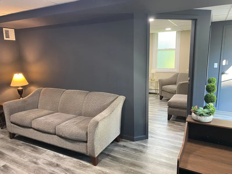 Waiting area in the Mindspace Neurotherapy Clarks Summit office